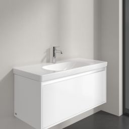 Villeroy & Boch Skyla umywalka 100x46 cm prostokątna meblowa CeramicPlus Stone White 5A51A2RW