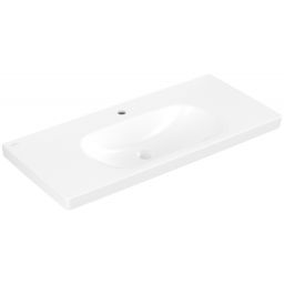 Villeroy & Boch Skyla umywalka 100x46 cm prostokątna meblowa CeramicPlus Stone White 5A51A2RW