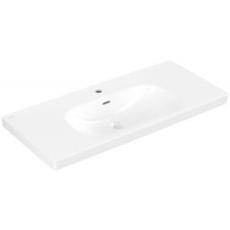 Villeroy & Boch Skyla umywalka 100x46 cm prostokątna meblowa Weiss Alpin 5A51A501