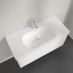 Villeroy & Boch Skyla umywalka 100x46 cm prostokątna meblowa CeramicPlus Stone White 5A51A5RW