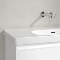 Villeroy & Boch Skyla umywalka 100x46 cm prostokątna meblowa CeramicPlus Stone White 5A51A6RW