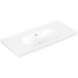 Villeroy & Boch Skyla umywalka 100x46 cm prostokątna meblowa CeramicPlus Stone White 5A51A6RW