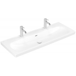 Villeroy & Boch Skyla umywalka 120x46 cm prostokątna meblowa CeramicPlus Weiss Alpin 5A51C4R1