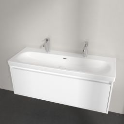 Villeroy & Boch Skyla umywalka 120x46 cm prostokątna meblowa CeramicPlus Weiss Alpin 5A51C4R1
