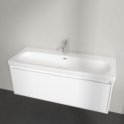 Villeroy & Boch Skyla umywalka 120x46 cm prostokątna meblowa CeramicPlus Stone White 5A51C5RW