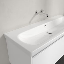 Villeroy & Boch Skyla umywalka 120x46 cm prostokątna meblowa CeramicPlus Stone White 5A51C6RW