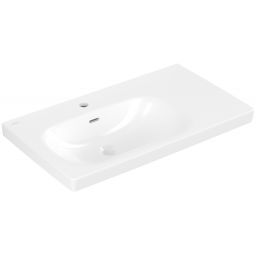 Villeroy & Boch Skyla umywalka 80x46 cm prostokątna meblowa lewa Weiss Alpin 5A52L101