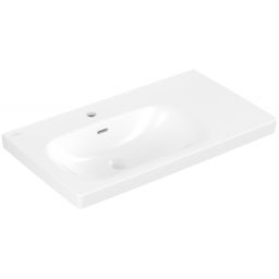 Villeroy & Boch Skyla umywalka 80x46 cm prostokątna meblowa lewa CeramicPlus Stone White 5A52L1RW