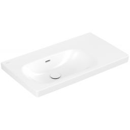 Villeroy & Boch Skyla umywalka 80x46 cm prostokątna meblowa lewa CeramicPlus Stone White 5A52L3RW
