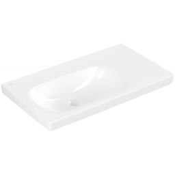 Villeroy & Boch Skyla umywalka 80x46 cm prostokątna meblowa lewa Weiss Alpin 5A52L401