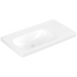 Villeroy & Boch Skyla umywalka 80x46 cm prostokątna meblowa lewa CeramicPlus Stone White 5A52L4RW