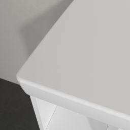 Villeroy & Boch Skyla umywalka 80x46 cm prostokątna meblowa prawa CeramicPlus Stone White 5A52R4RW