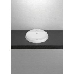 Villeroy & Boch Architectura umywalka 45 cm wpuszczana okrągła CeramicPlus Weiss Alpin 5A6546R1