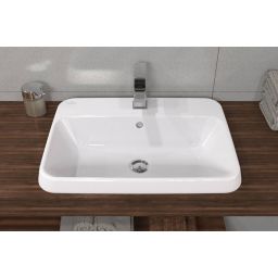 Villeroy & Boch Architectura umywalka 60x45 cm wpuszczana CeramicPlus biały połysk 5A6760R1