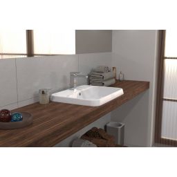 Villeroy & Boch Architectura umywalka 60x45 cm wpuszczana CeramicPlus biały połysk 5A6760R1