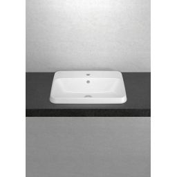 Villeroy & Boch Architectura umywalka 60x45 cm wpuszczana CeramicPlus biały połysk 5A6760R1