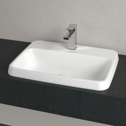 Villeroy & Boch Architectura umywalka 60x45 cm wpuszczana prostokątna Weiss Alpin 5A676101