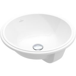Villeroy & Boch Architectura umywalka 40 cm podblatowa okrągła CeramicPlus Weiss Alpin 5A7545R1