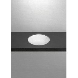 Villeroy & Boch Architectura umywalka 40 cm podblatowa okrągła CeramicPlus Weiss Alpin 5A7545R1