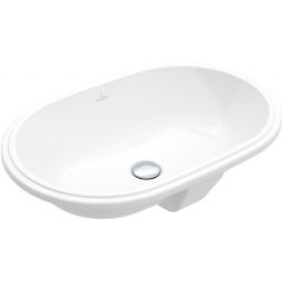 Villeroy & Boch Architectura umywalka 57x37,5 cm podblatowa owalna CeramicPlus Weiss Alpin 5A7660R1