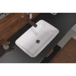 Villeroy & Boch Architectura umywalka 56x36 cm podblatowa prostokątna Weiss Alpin 5A776001