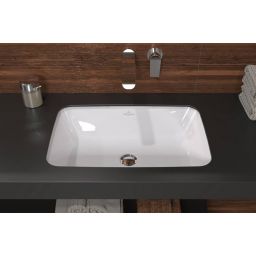 Villeroy & Boch Architectura umywalka 56x36 cm podblatowa prostokątna Weiss Alpin 5A776001