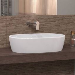 Villeroy & Boch Architectura umywalka 60x40 cm nablatowa owalna Weiss Alpin 5A266101
