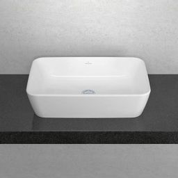 Villeroy & Boch Architectura umywalka 60x40 cm nablatowa prostokątna CeramicPlus Weiss Alpin 5A2761R1