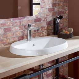 Villeroy & Boch Architectura umywalka 60x45 cm wpuszczana owalna Weiss Alpin 5A666001