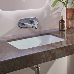 Villeroy & Boch Architectura umywalka 60x45 cm wpuszczana prostokątna CeramicPlus Weiss Alpin 5A6761R1