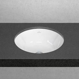 Villeroy & Boch Architectura umywalka 40 cm podblatowa okrągła Weiss Alpin 5A754501