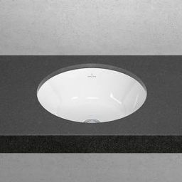 Villeroy & Boch Architectura umywalka 40 cm podblatowa okrągła CeramicPlus Weiss Alpin 5A7546R1