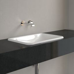 Villeroy & Boch umywalka Loop & Friends umywalka 60,5x41 cm prostokątna Weiss Alpin 4A650001