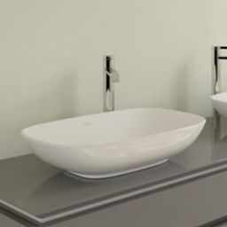 Villeroy & Boch Loop & Friends umywalka 56x38 cm nablatowa prostokątna CeramicPlus White Alpin 4A4901R1