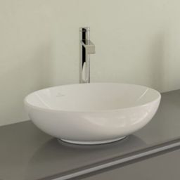 Villeroy & Boch Loop & Friends umywalka 42 cm nablatowa okrągła Weiss Alpin 4A460101