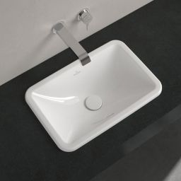 Villeroy & Boch Loop & Friends umywalka 51x34,5 cm wpuszczana prostokątna Weiss Alpin 4A640001