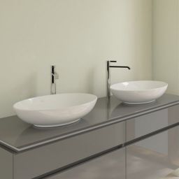 Villeroy & Boch Loop & Friends umywalka 56x38 cm nablatowa owalna Weiss Alpin 4A470101