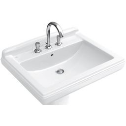 Villeroy & Boch Hommage umywalka 75x58 cm CeramicPlus Weiss Alpin 7101A1R1