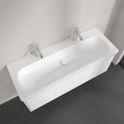 Villeroy & Boch Skyla umywalka 120x46 cm prostokątna meblowa CeramicPlus Stone White 5A51C2RW