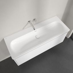 Villeroy & Boch Skyla umywalka 120x46 cm prostokątna meblowa Weiss Alpin 5A51C601