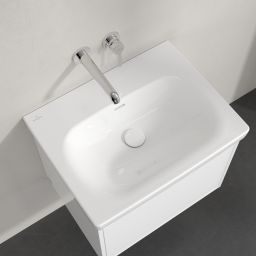 Villeroy & Boch Skyla umywalka 60x46 cm prostokątna meblowa Weiss Alpin 5A516201