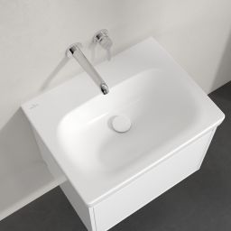 Villeroy & Boch Skyla umywalka 60x46 cm prostokątna meblowa CeramicPlus Stone White 5A5163RW