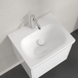 Villeroy & Boch Skyla umywalka 55x44,5 cm prostokątna meblowa CeramicPlus Weiss Alpin 5A5156R1