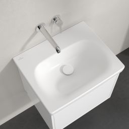 Villeroy & Boch Skyla umywalka 55x44,5 cm prostokątna meblowa CeramicPlus Stone White 5A5158RW