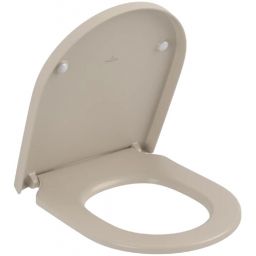 Villeroy & Boch Subway 3.0 deska sedesowa wolnoopadająca CeramicPlus Almond 8M42S1AM
