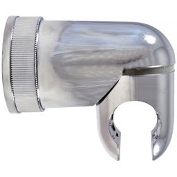 Invena uchwyt prysznicowy ścienny punktowy chrom AU-00-P01