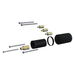 Kronenbach Smart Push termostat przedłużający do baterii czarny mat 019001931SMKB