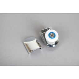 Sanplast suwako-rolka pojedyncza chrom 660-C1523