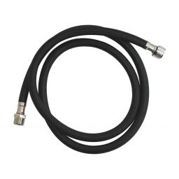 Tres wąż do salonów fryzjerskich czarny/chrom 91.34.887