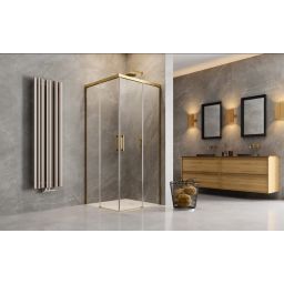 Radaway Idea Gold KDD kabina prysznicowa część lewa 100x100 cm kwadratowa 387062-09-01L